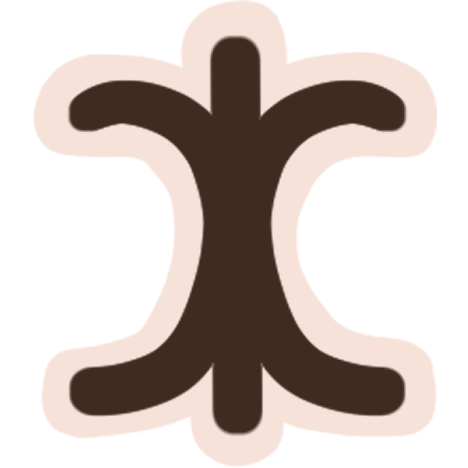 the bpd symbol — a line with 2 curves on either side of it.